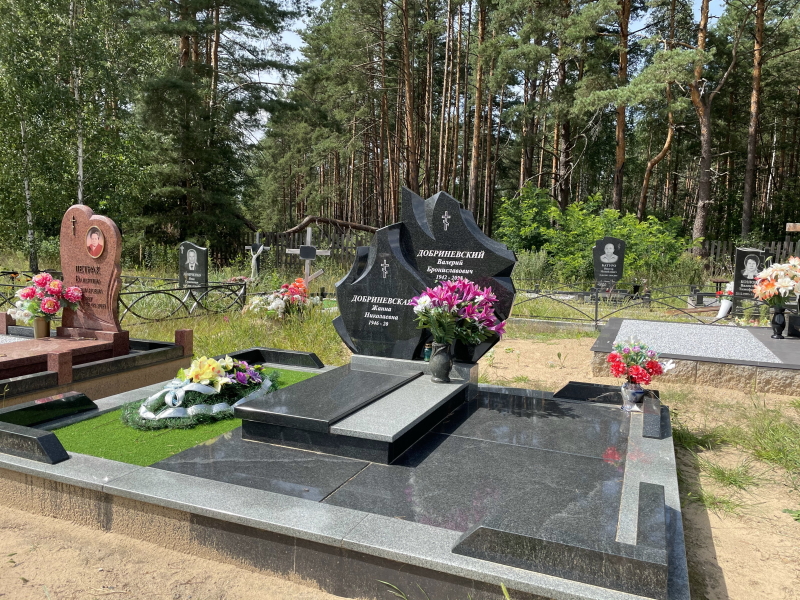 двойной памятник на могилу родителям