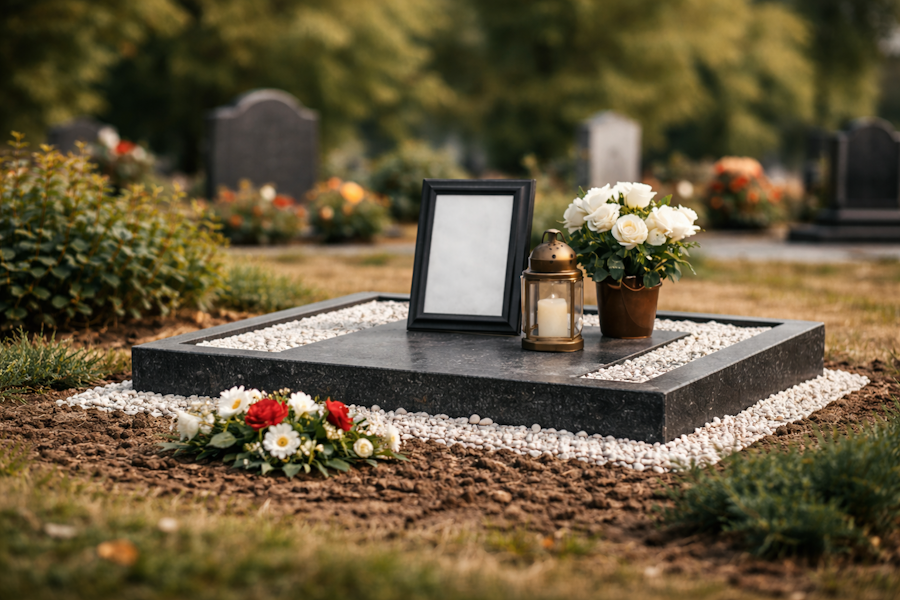 подставка на могиле