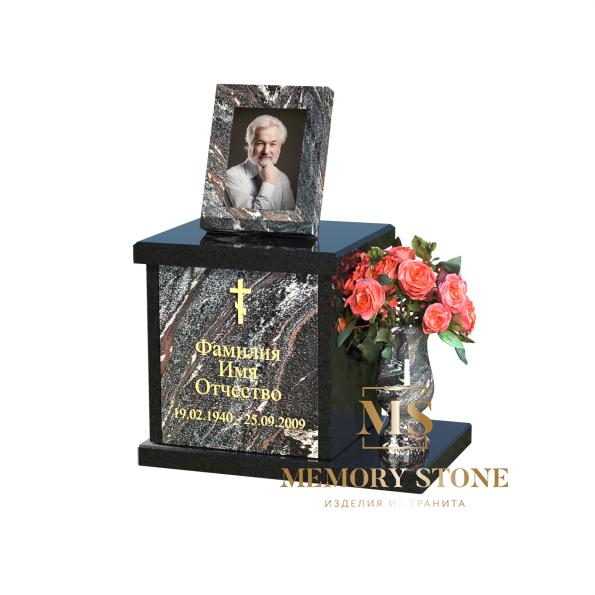 колумбарий на могилу для урны с прахом К-3